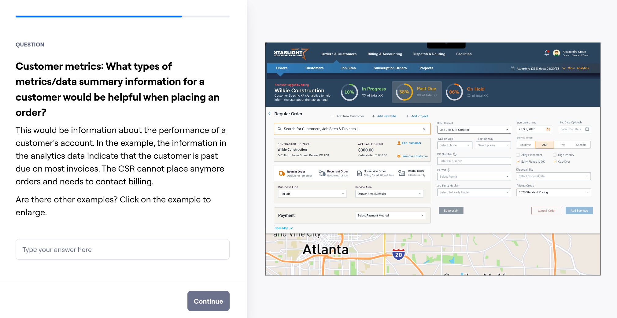 UX Research – Commercial and Residential Dispatch and Routing